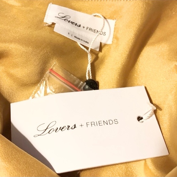 Lovers + Friends Ana Yellow One Shoukder Mini Dress - Picture 10 of 13